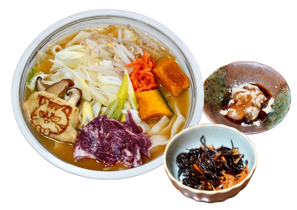 鹿ほうとう ジビエ