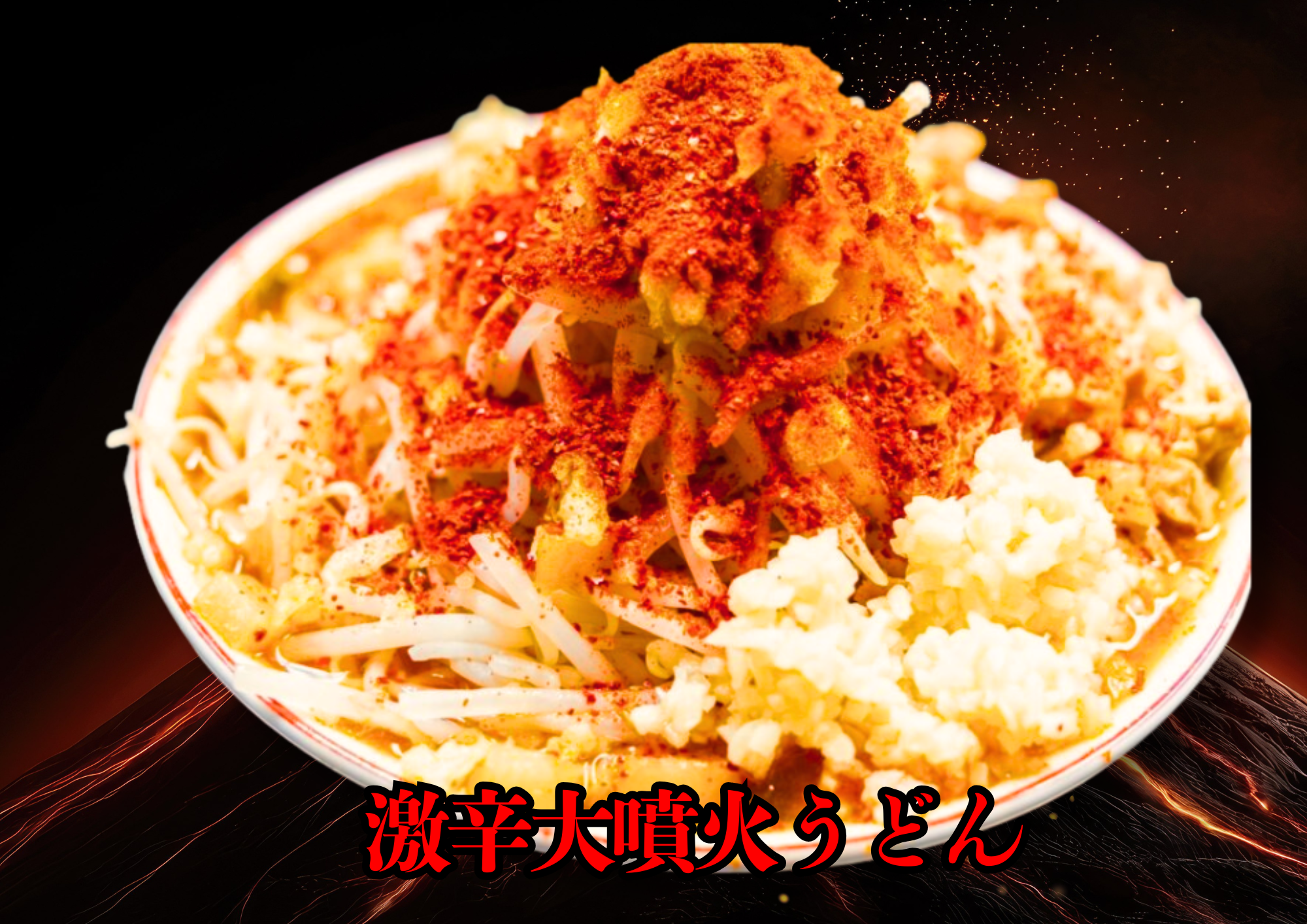 激辛大噴火二郎系うどん