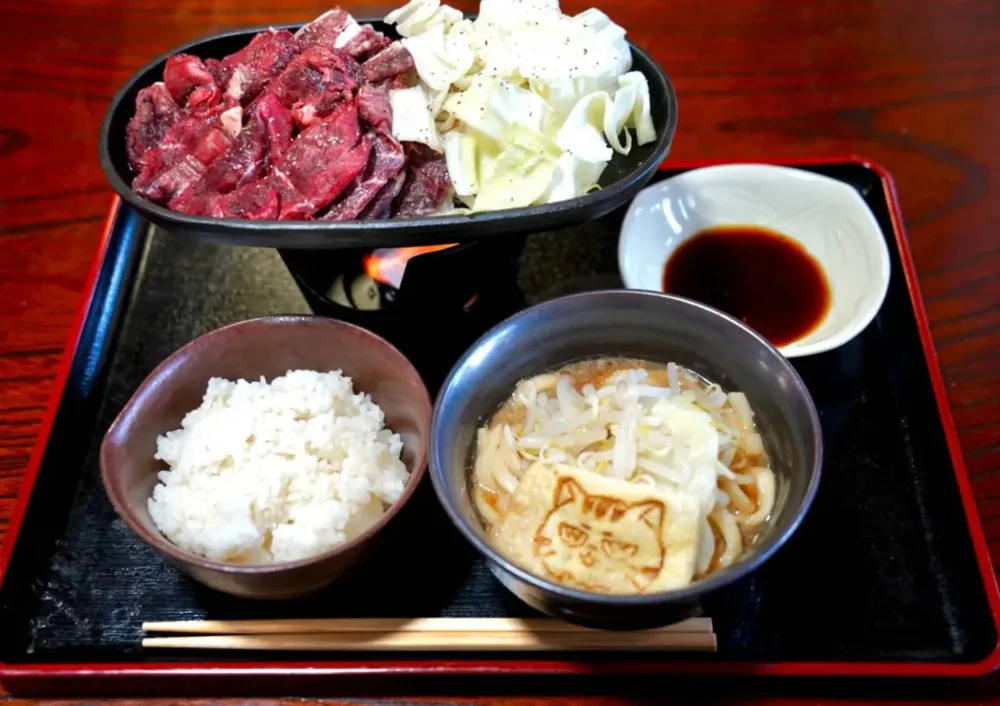 鹿肉定食