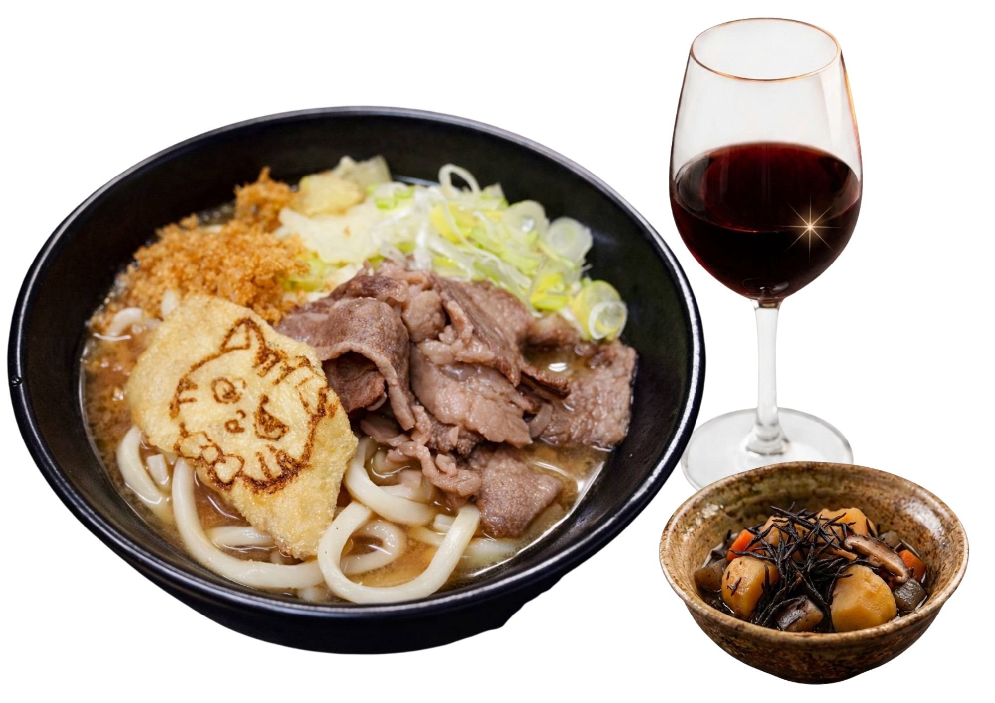 甲州ワインビーフうどん