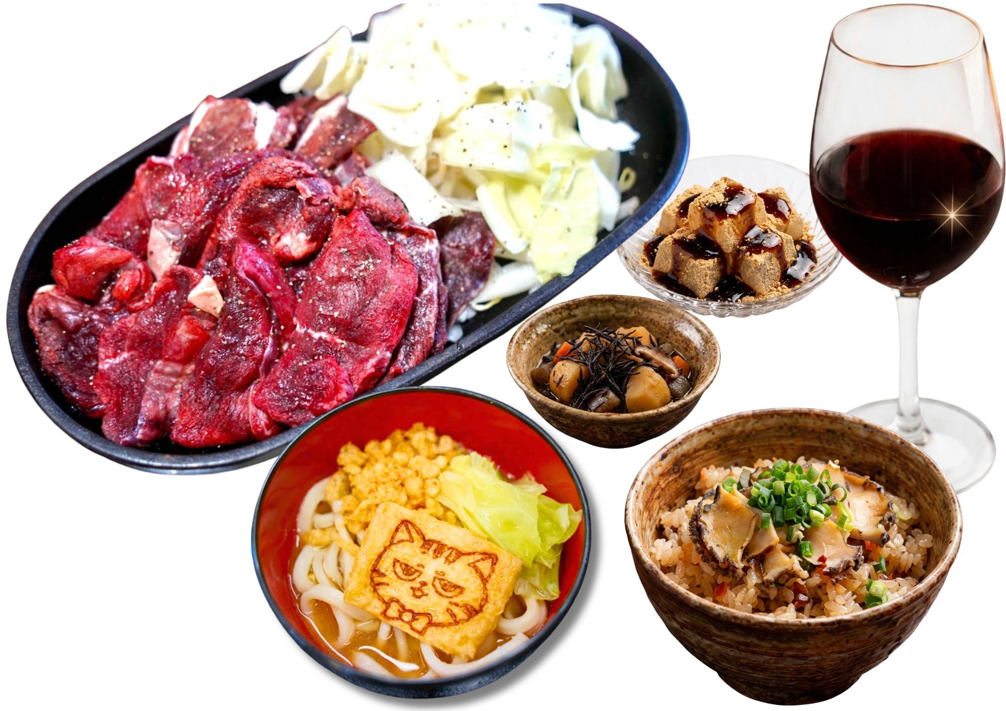 ハーフ＆ハーフ焼肉定食 プレミアム