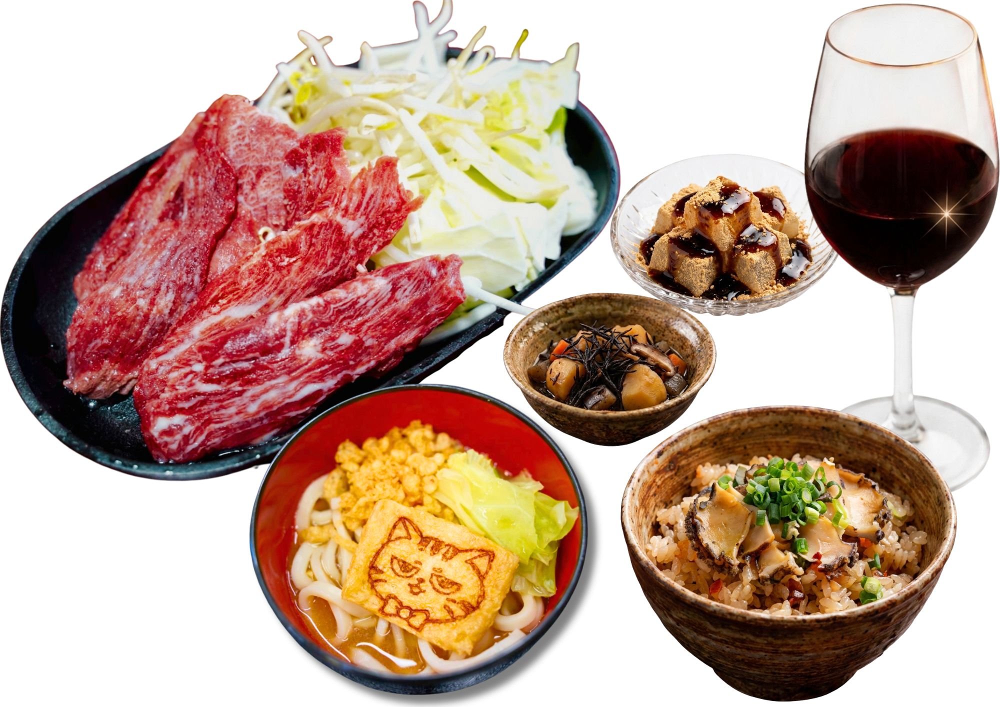 ワインビーフ焼肉定食 プレミアム