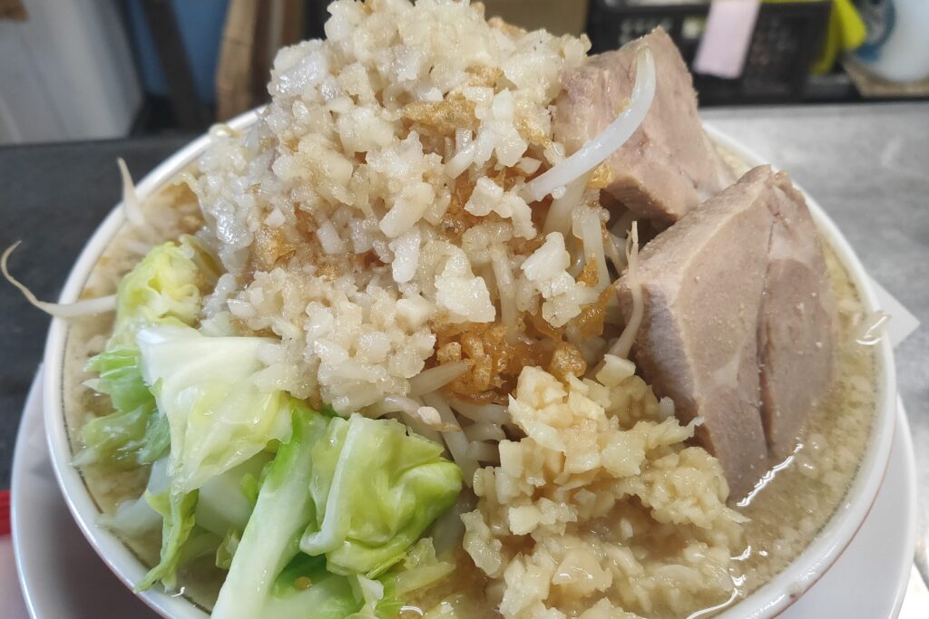 二郎系うどん富士吉田市
