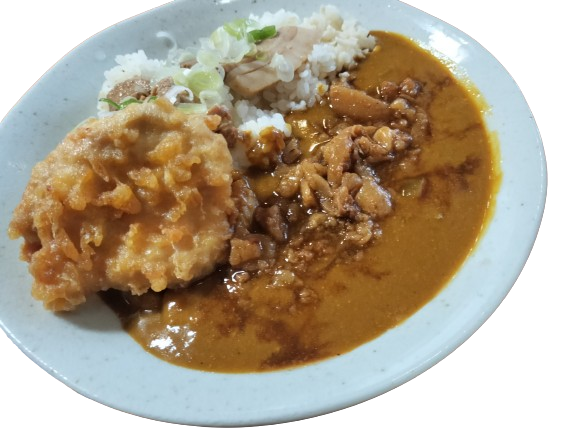 二郎系肉カレー