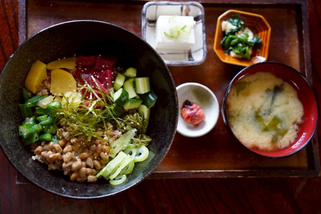 甲府玄米ランチ