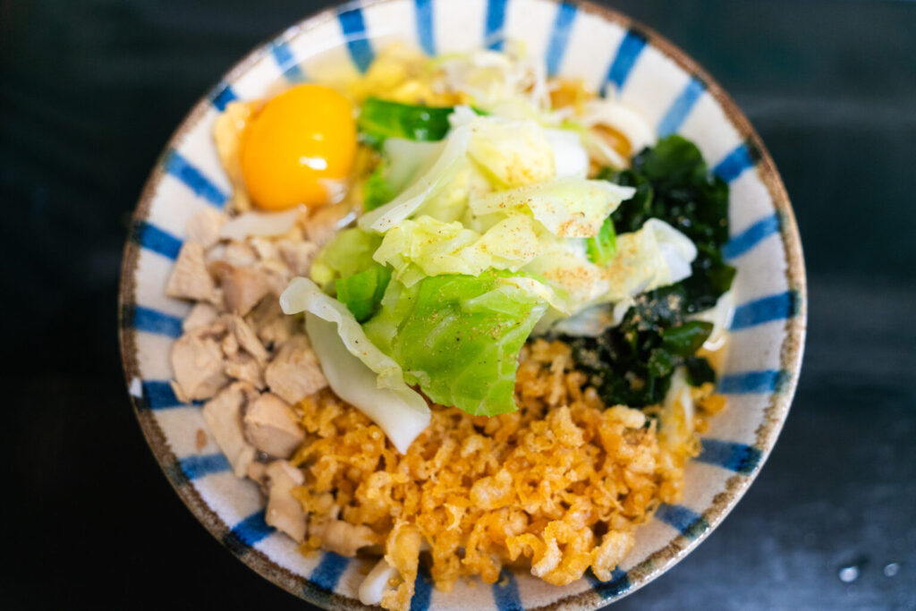 高菜先生のうどんランチ