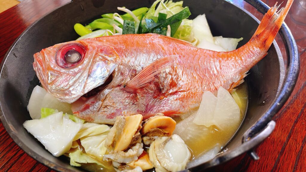 金目鯛ほうとう